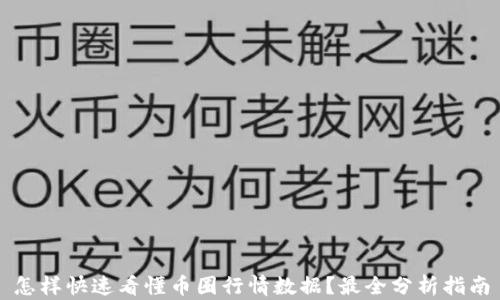 
怎样快速看懂币圈行情数据？最全分析指南